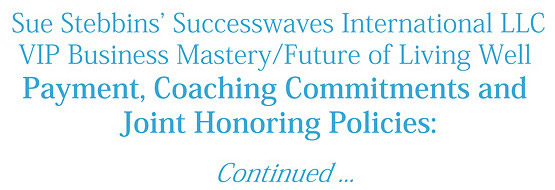 Successwaves coaching joint partnering policies